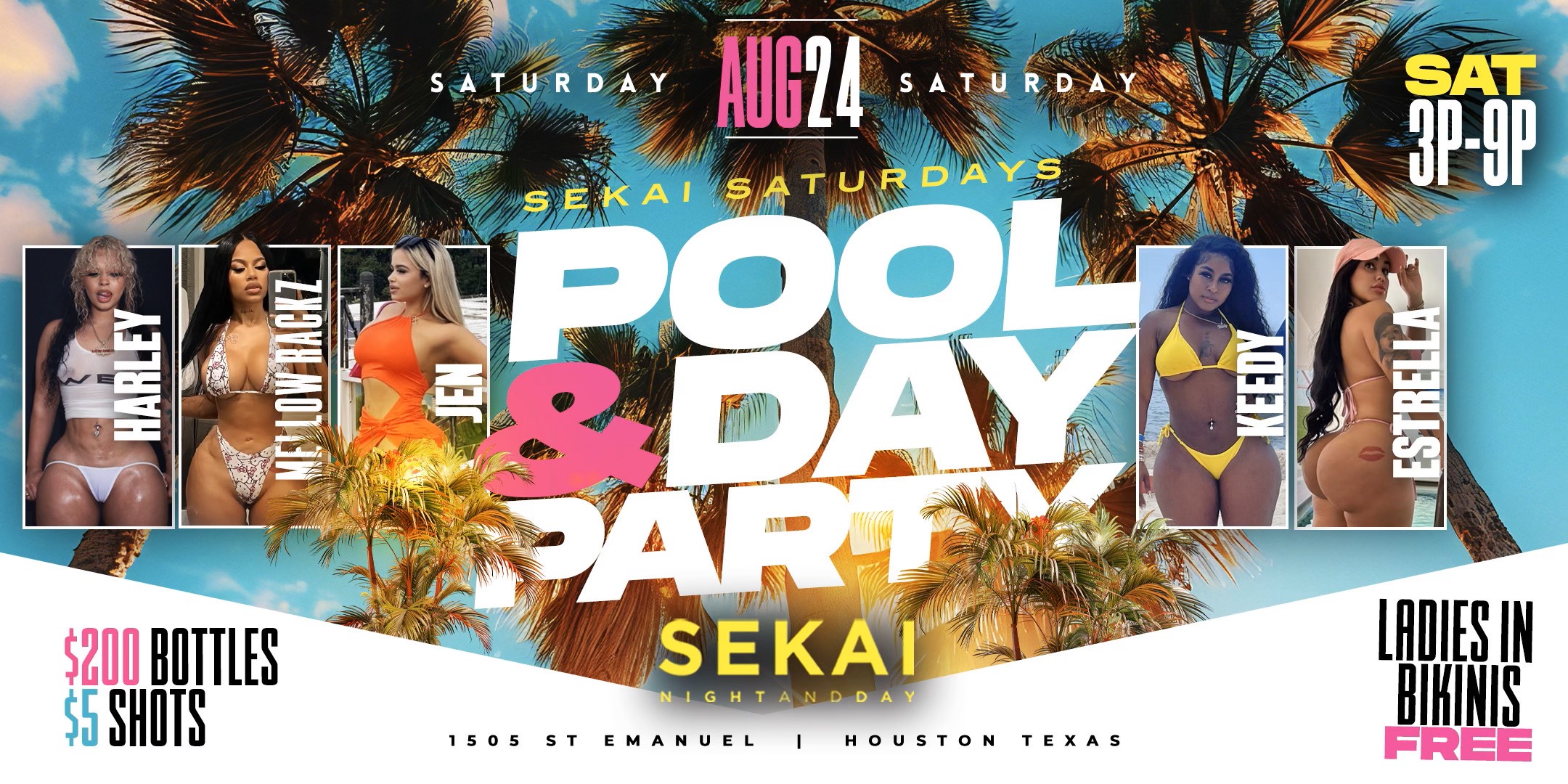 SEKAI SATURDAY POOL AND DAY PARTY